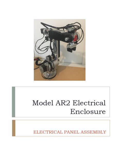 ar2 electrical enclosure|Mainboard for AR2 .